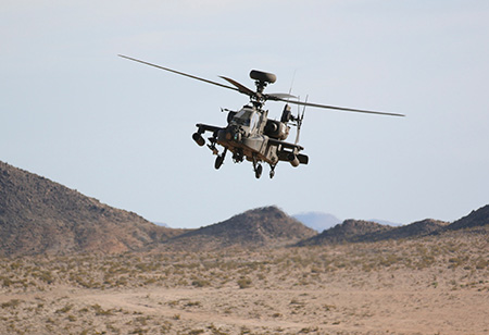 AH-64 Apache helicopter image